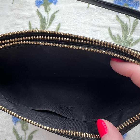 Coach Black Leather Crosby Crossbody Bag - Picture 4 of 10